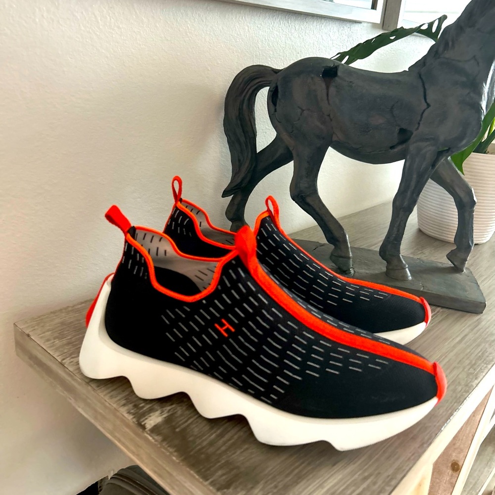 Hermes Black Eclair Sneakers